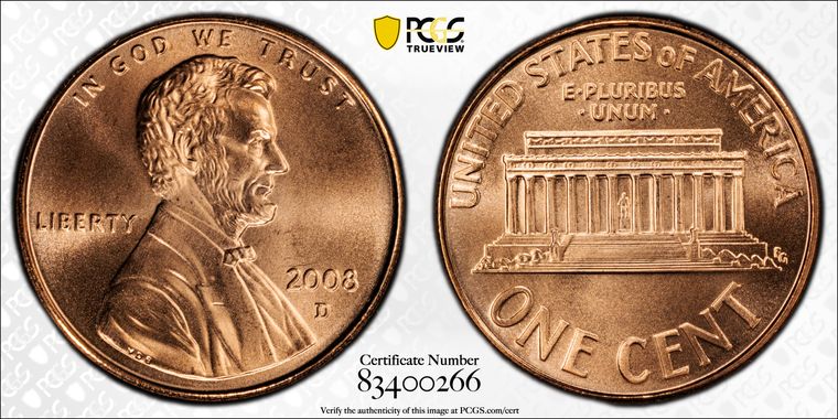 Cert 83400266 - Coin Image