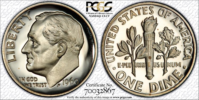 Cert 70032867 - Coin Image