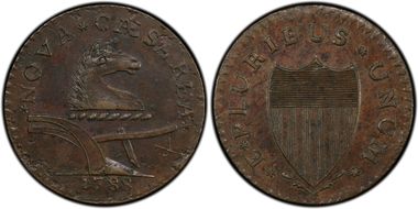 1788 NJ 1/2P Head Right AU58BN