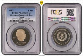 1983 5 Mk Planck PR69DCAM