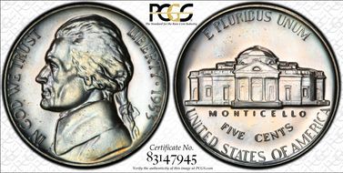 1953 5C Re-Engraved Design, FS-401 PR65