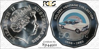 2016 50C Holden Heritage - FC MS68