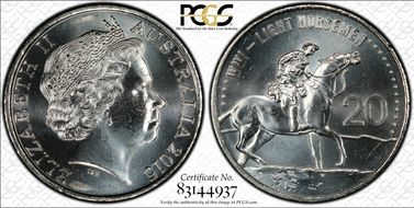 2015 20C Light Horsemen MS64