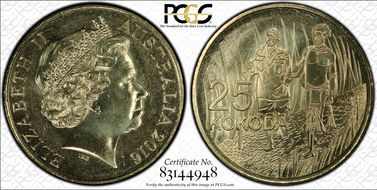 2016 25C Kokoda MS65