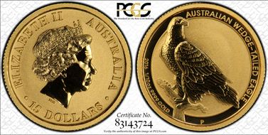 2016-P $15 Wedge-Tailed Eagle MS70