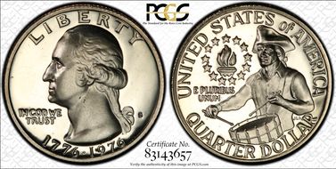 1976-S 25C Clad PR68DCAM