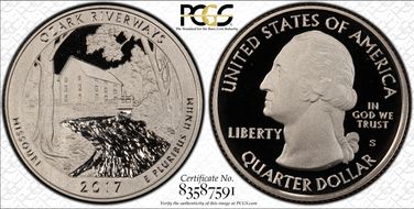 2017-S 25C Ozark NP PR69DCAM
