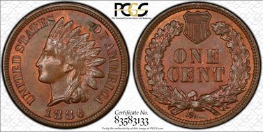 1886 1C Type 2 MS64BN