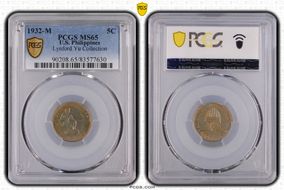 1932-M 5C MS65
