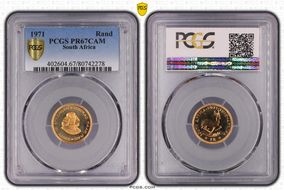 1971 Rand Gold PR67CAM