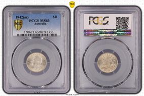 1942(m) 6D MS63