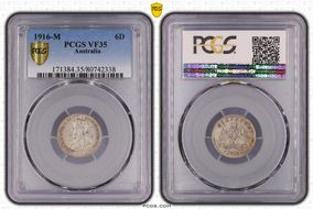 1916-M 6D VF35