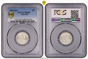 1961(m) 6D MS65