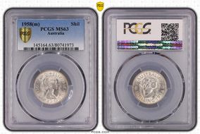 1958(m) Shil MS63