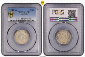 1946(p) Shil AU58
