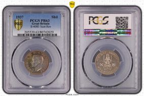 1937 Shil S-4083 Scottish Rev PR63