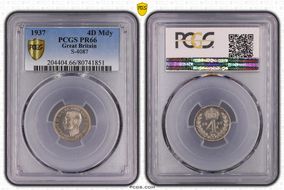 1937 4D S-4087 PR66