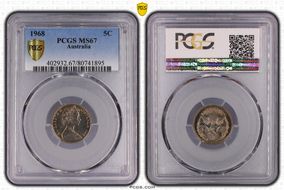 1968 5C MS67