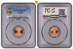1972 1C MS67RD