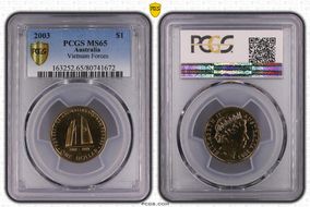 2003 $1 Vietnam Forces MS65