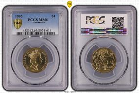 1995 $1 MS66