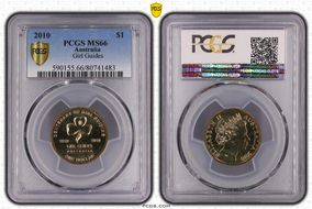 2010 $1 Girl Guides MS66