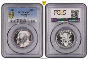 1980 500 L Berman-3501 Anno II MS67