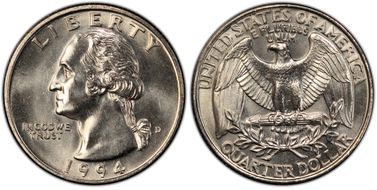 1994-D 25C MS67