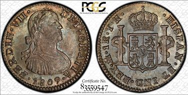 1809-Mo TH Real Calico-600 MS65