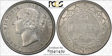 1896 20C Small 96 AU50