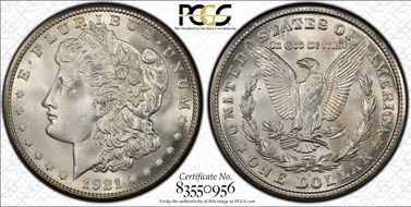 1921-S $1 MS64