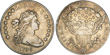 1798 $1 BB-92 VF35