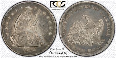 1840 $1 VF35