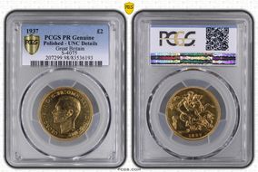 1937 £2 S-4075 PR1
