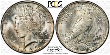 1923 $1 MS65