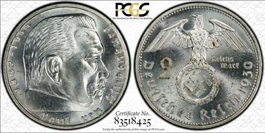 1939-A 2 Mk J-366 MS64