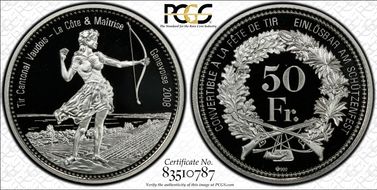 2008 50 Fr Geneva Haberling-79a PR69DCAM