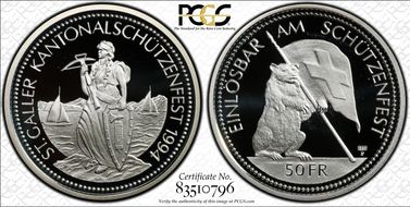 1994 HF 50 Fr St. Gallen Haberling-47a PR69DCAM