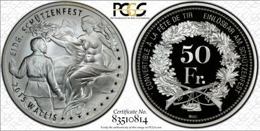 2015 50 Fr Wallis Haberling-93a PR70DCAM