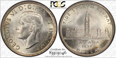 1939 S$1 MS63