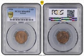 1936 1/4D MS64RB