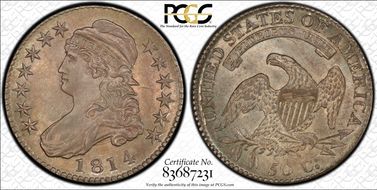 1814 50C O-107 MS62