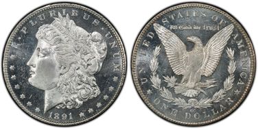 1891-CC $1 MS65DMPL