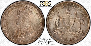 1911 Shil KM-26  Ag MS65