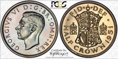 1951 1/2 Cr S-4106 PR66