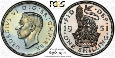 1951 Shil S-4108 English Rev PR67