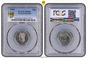 1994 10p MS66