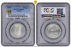 1939 Florin MS62