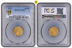 1912 $2.50 AU55