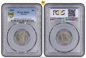 1934 6D MS64